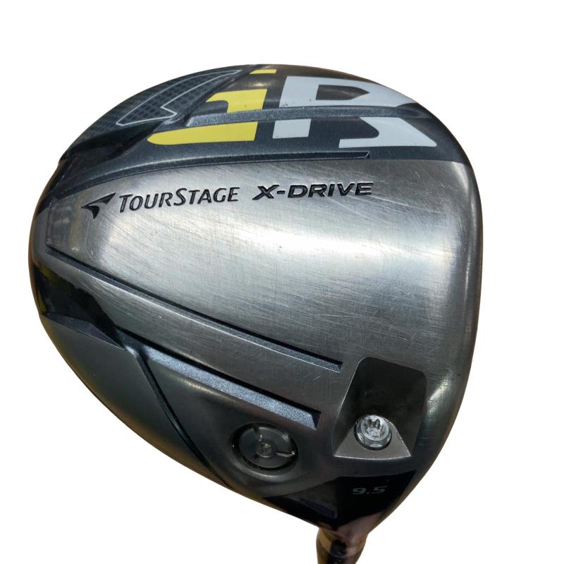 【中古】 ブリヂストン TOURSTAGE X-DRIVE GR(2014)  9.5° １番ウッド DR Tour AD B14-03w (フレックスS) メンズ 成人男性用 右利き 右用 C序列付ける ゴルフ野球クラブ