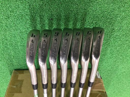 【中古】 ブリヂストン TOURSTAGE X-BLADE limited 8S アイアンセット IR Dynamic Gold TOUR ISSUE (フレックスS) メンズ 男性用 右利き 右用 Cランク ゴルフクラブ