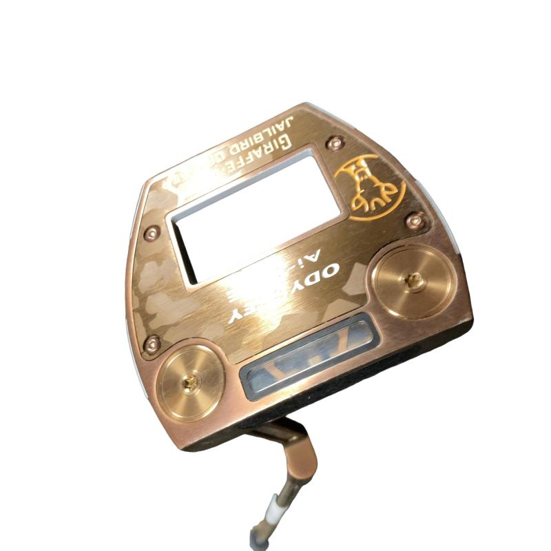 【中古】 オデッセイ Ai-ONE GIRAFFE-BEAM JAILBIRD CRUISER 38in パター PT STROKE LAB 140 スチール写真 (フレックス余分の物) メンズ 成人男性用 右利き 右用 C位置づける ゴルフ野球クラブ