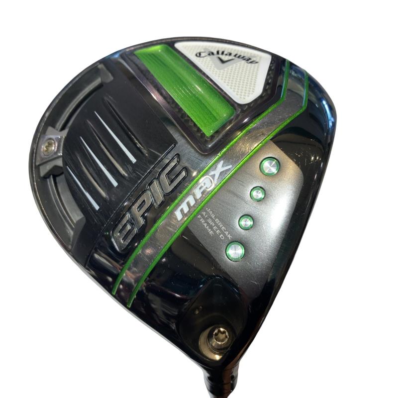 【中古】 キャロウェイ EPIC MAX 10.5° ドライバー DR 純正特注シャフト (フレックスS) メンズ 男性用 右利き 右用 Cランク ゴルフクラブ|ゴルフパートナー 中古クラブ店