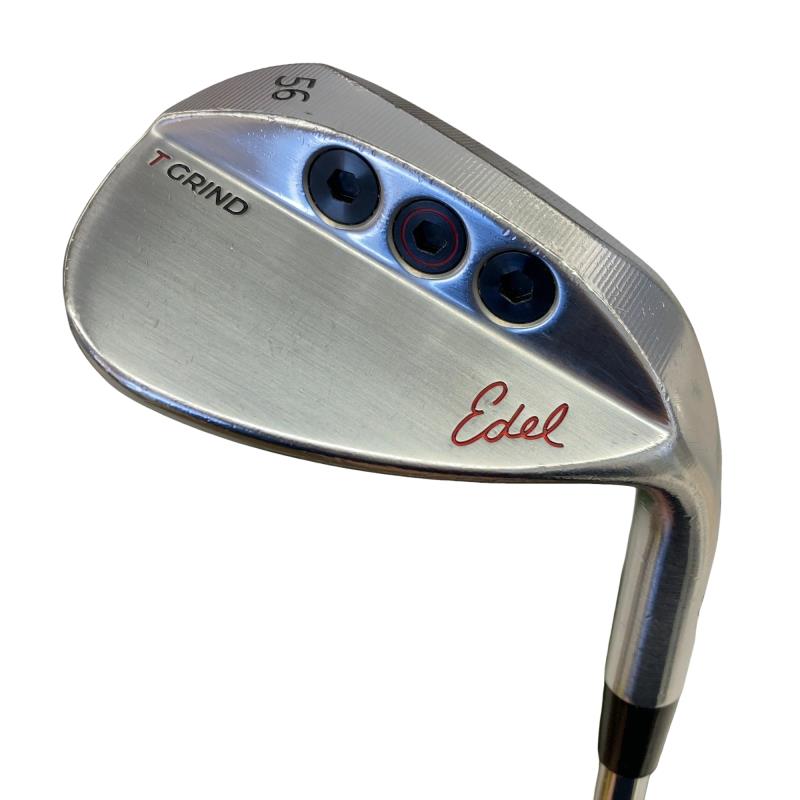 【中古】 Edel GOLF Edel GOLF SMSウェッジ 56° TーGRIND ウェッジ WG リシャフト (フレックスその他) メンズ 男性用 右利き 右用 Dランク ゴルフクラブ