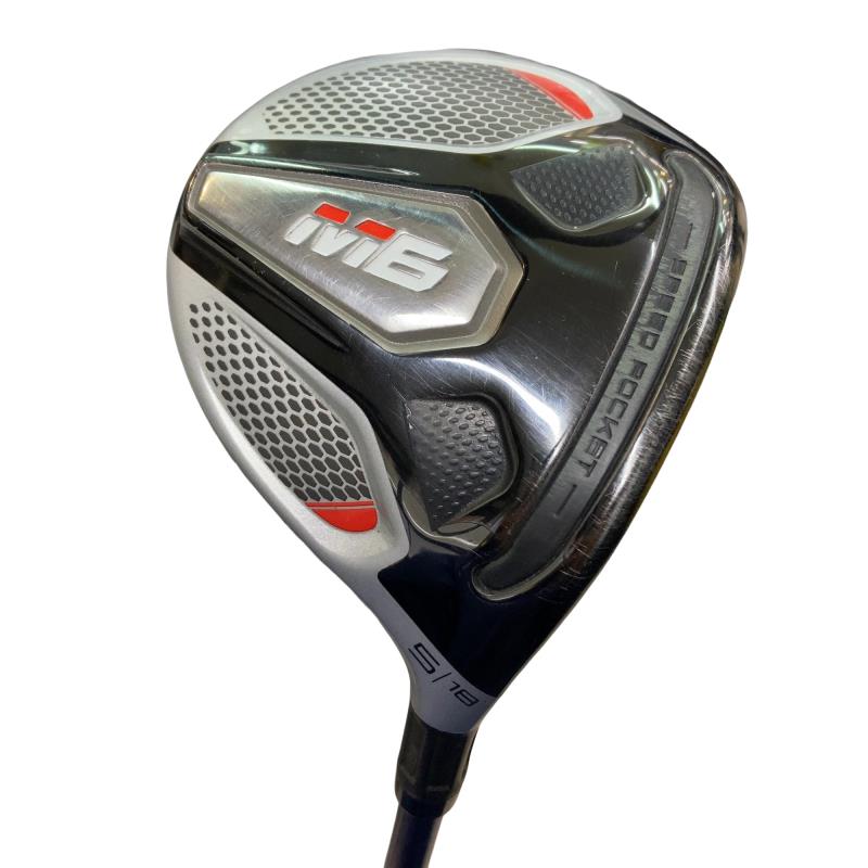 【中古】 テーラーメイド M6 5W フェアウェイウッド FW Tour AD VR-6 (フレックスS) メンズ 男性用 右利き 右用 Cランク ゴルフクラブ