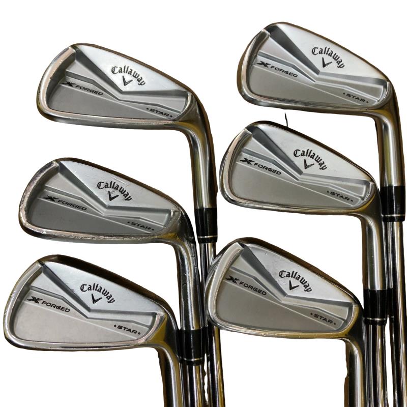 【中古】 キャロウェイ X FORGED STAR(2024) 6S アイアンセット IR NS PRO 950GH neo (フレックスS) メンズ 男性用 右利き 右用 Cランク ゴルフクラブ｜ゴルフパートナー 中古クラブ店