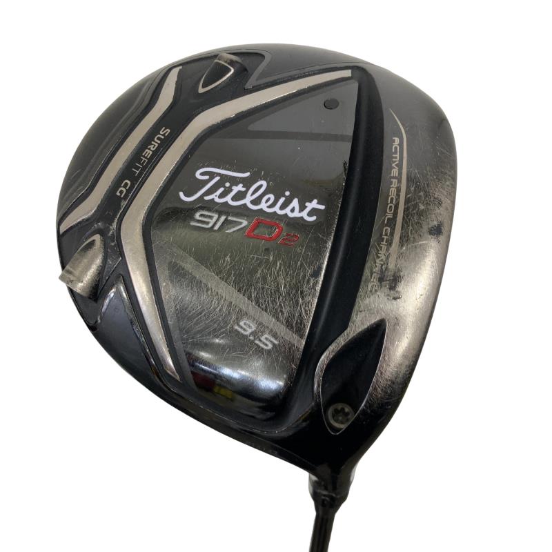 【中古】 タイトリスト 917 D2  9.5° １番ウッド DR Titleist Speeder 517 (フレックスS) メンズ 成人男性用 右利き 右用 C位置づける ゴルフ野球クラブ