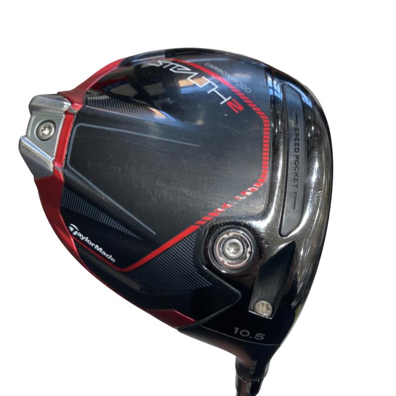 【中古】 テーラーメイド STEALTH2 10.5° ドライバー DR TENSEI RED TM50(STEALTH DR) (フレックスSR) メンズ 男性用 右利き 右用 Cランク ゴルフクラブ