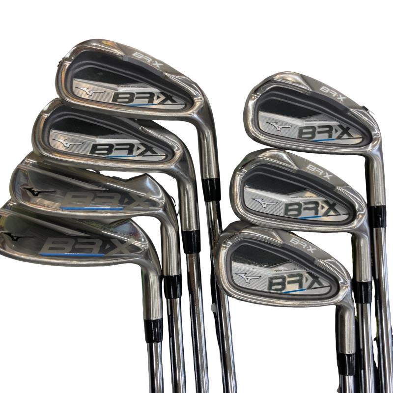 【中古】 ミズノ BR-X 7S アイアン仕掛ける IR BR-X 105 (フレックスUNI) メンズ 成人男性用 右利き 右用 C価値づける ゴルフ野球クラブ