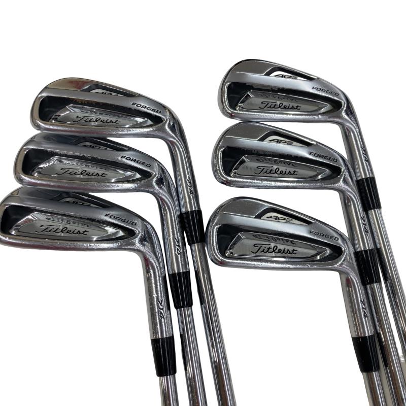 【中古】 タイトリスト Titleist AP2 714 6S アイアン書き割り IR 完全無欠特注立て坑 (フレックスS) メンズ 成人男性用 右利き 右用 C序列付ける ゴルフ野球クラブ