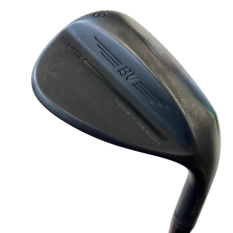 【中古】 タイトリスト VOKEY SPIN MILLED SM9 ジェット機黒いこと 58°/12°D ウェッジ WG Dynamic Gold (フレックスS) メンズ 成人男性用 右利き 右用 C価値づける ゴルフ野球クラブ