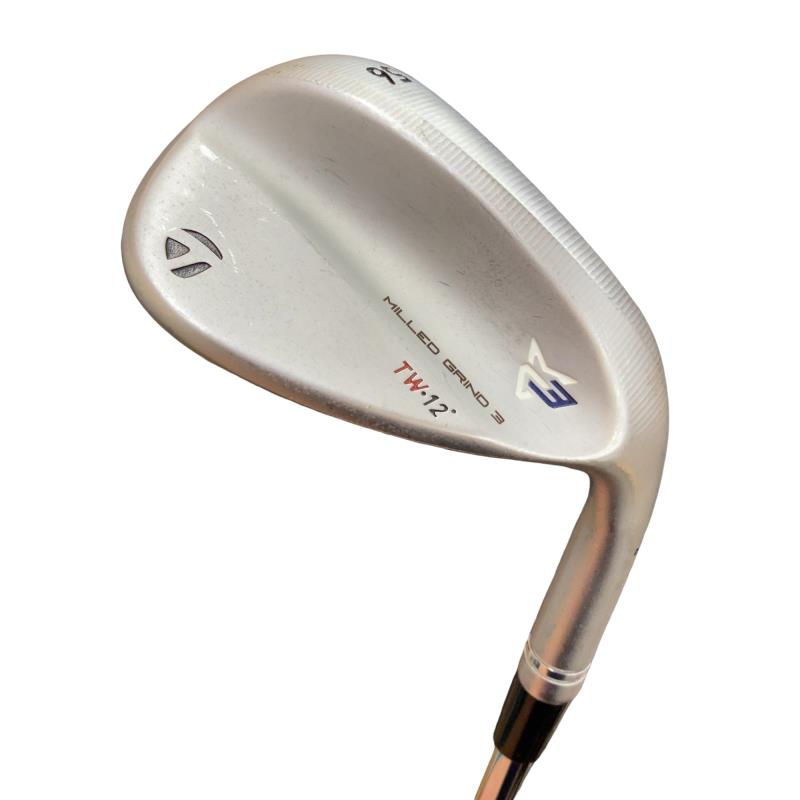 【中古】 仕立て屋お手伝いさん Taylor Made MILLED GRIND 3 TW 56°/12° USA ウェッジ WG リシャフト (フレックス余分の物) メンズ 成人男性用 右利き 右用 C価値づける ゴルフ野球クラブ