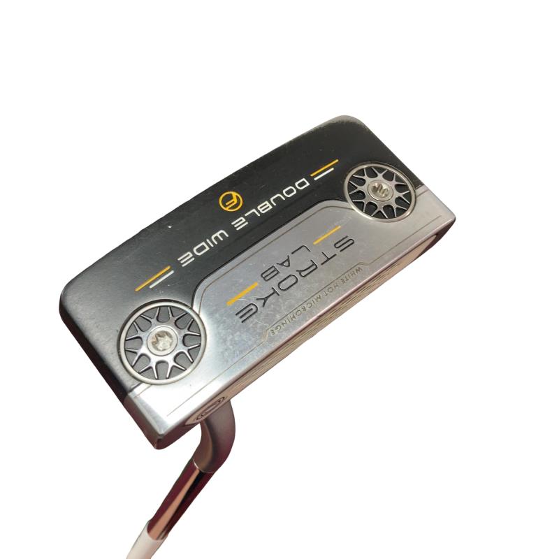 【中古】 オデッセイ STROKE LAB DOUBLE WIDE FLOW 33インチ パター PT STROKE LAB (フレックスその他) メンズ 男性用 右利き 右用 Cランク ゴルフクラブ 12,485円