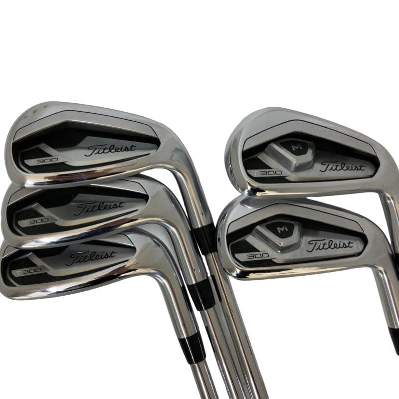 【中古】 タイトリスト Titleist T300(2021) 5S アイアンセット IR NS PRO 105T (フレックスS) メンズ 男性用 右利き 右用 Cランク ゴルフクラブ
