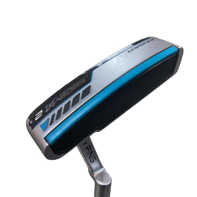 【中古】 ピン SIGMA 2 ANSER プラチナム 35インチ(PP58) パター PT スチール (フレックスその他) メンズ 男性用 右利き 右用 Cランク ゴルフクラブ|ゴルフパートナー 中古クラブ店