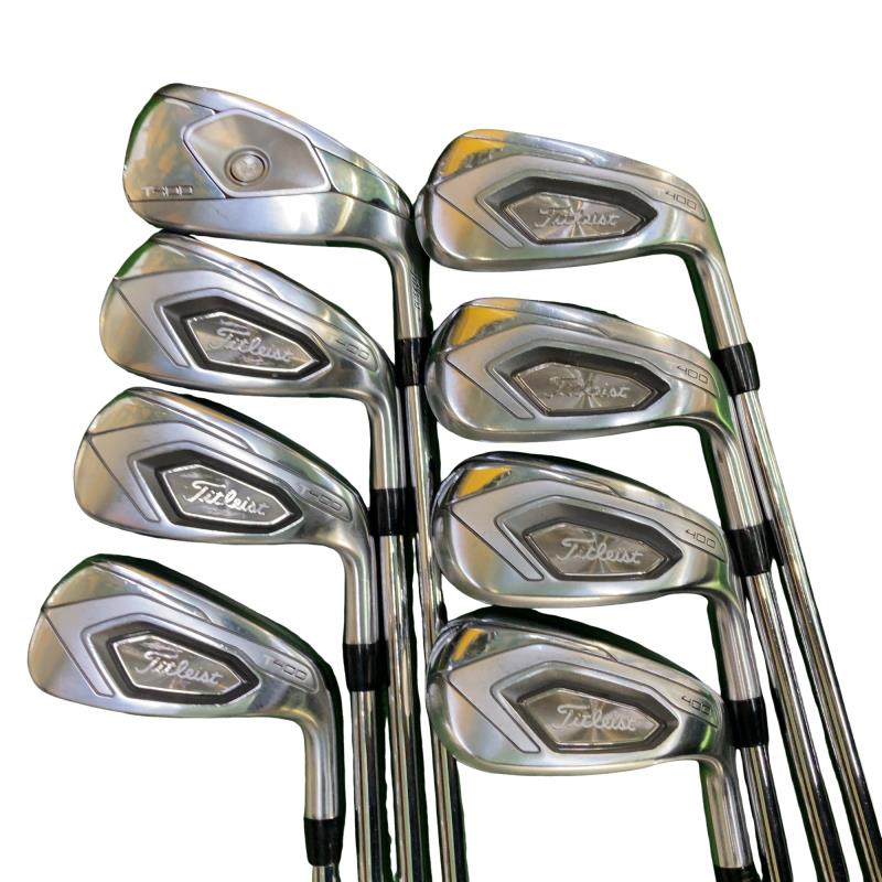 【中古】 タイトリスト Titleist T400 9S アイアン仕掛ける IR NS PRO ZELOS 7 (フレックスS) メンズ 成人男性用 右利き 右用 C位置付ける ゴルフ野球クラブ ゴルフ-アイアン