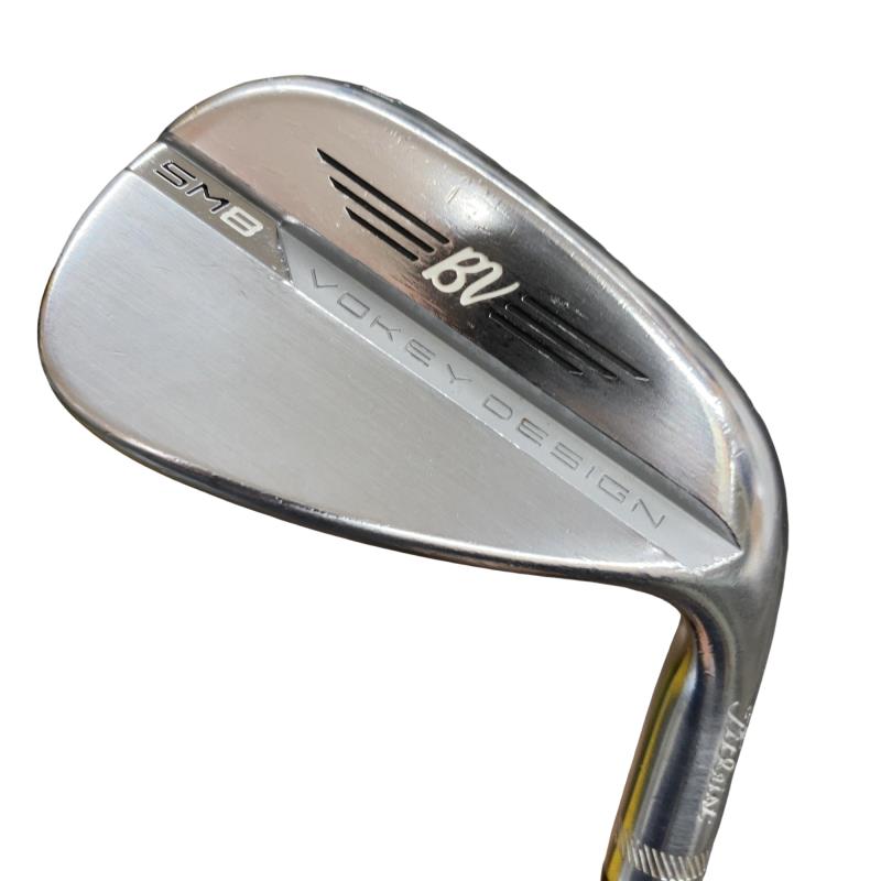 【中古】 タイトリスト VOKEY SPIN MILLED SM8 ツアークロム 50°/12°F ウェッジ WG Dynamic Gold 105 (フレックスS) メンズ 男性用 右利き 右用 Cランク ゴルフクラブ
