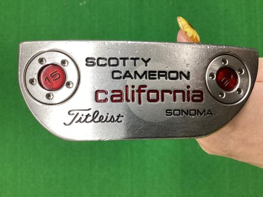 【中古】 タイトリスト SCOTTY CAMERON California SONOMA(2012) 34in パター PT スチール写真 (フレックス余分の物) メンズ 成人男性用 右利き 右用 D位置付ける ゴルフ野球クラブ パター-クラブ