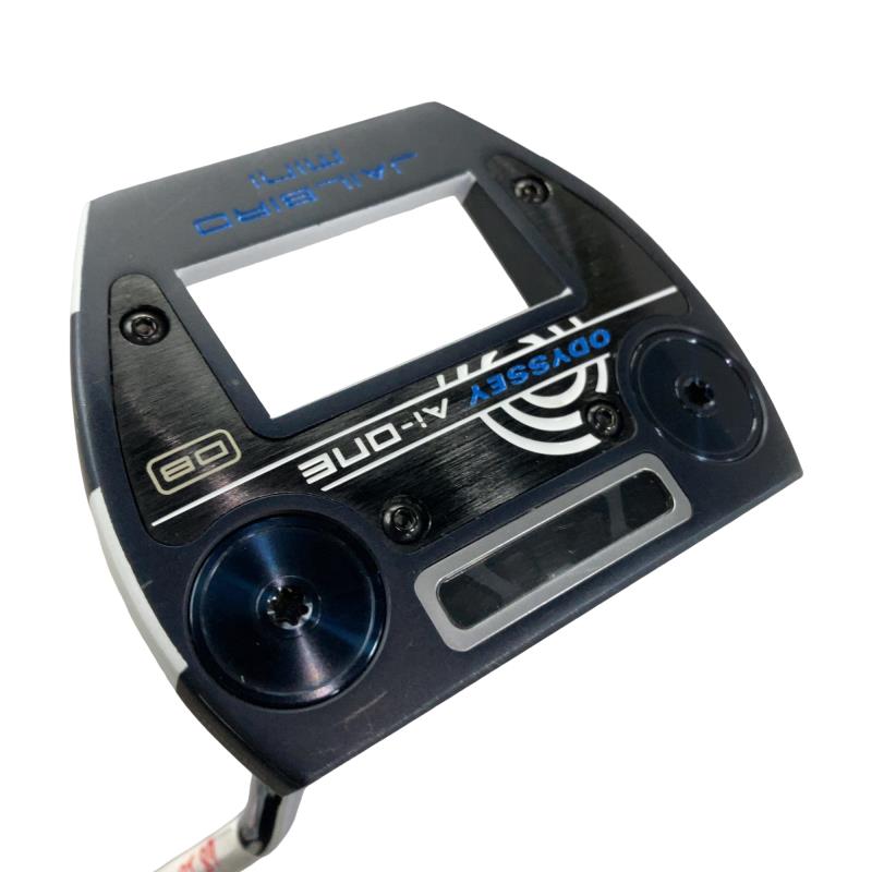 【中古】 オデッセイ Ai-ONE JAILBIRD MINI DB(カスタム) パター PT 純正特注シャフト (フレックスその他) メンズ 男性用 右利き 右用 Bランク ゴルフクラブ