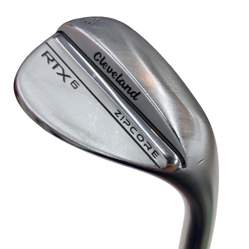 【中古】 クリーブランド Cleveland RTX-6 ZIPCORE ツアーサテン 58°/06° LOW ウェッジ WG Dynamic Gold (フレックスS) メンズ 男性用 右利き 右用 Cランク ゴルフクラブ