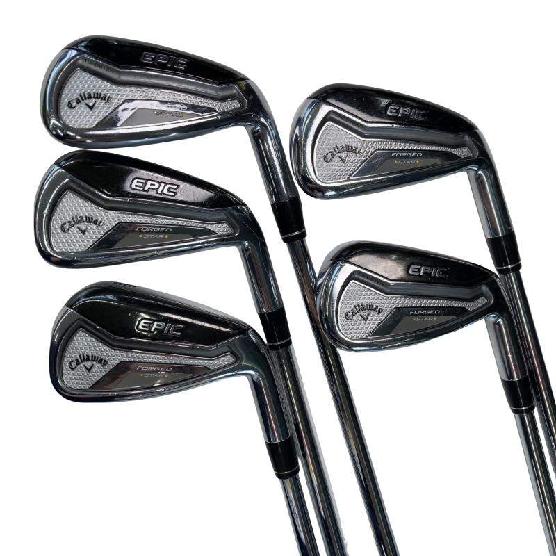 【中古】 キャロウェイ EPIC FORGED STAR 5S アイアン書き割り IR NS PRO 950GH neo (フレックスS) メンズ 成人男性用 右利き 右用 C位置づける ゴルフ野球クラブ