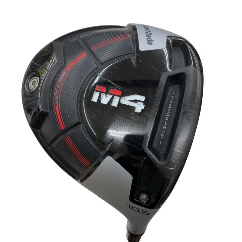 【中古】 テーラーメイド M4(2021) 10.5° ドライバー DR Fujikura ATMOS Red 5 (フレックスR) メンズ 男性用 右利き 右用 Cランク ゴルフクラブ