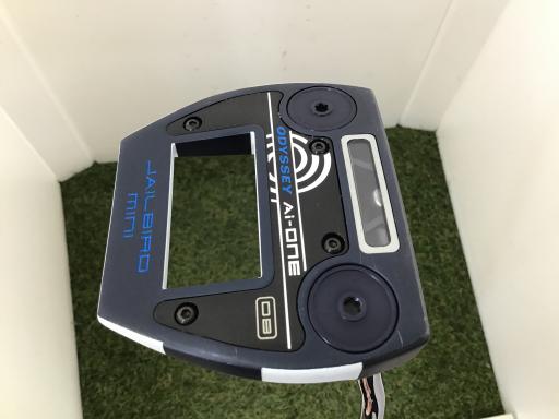 【中古】 オデッセイ Ai-ONE JAILBIRD MINI DB 33インチ パター PT STROKE LAB 90 スチール (フレックスその他) メンズ 男性用 右利き 右用 Cランク ゴルフクラブ