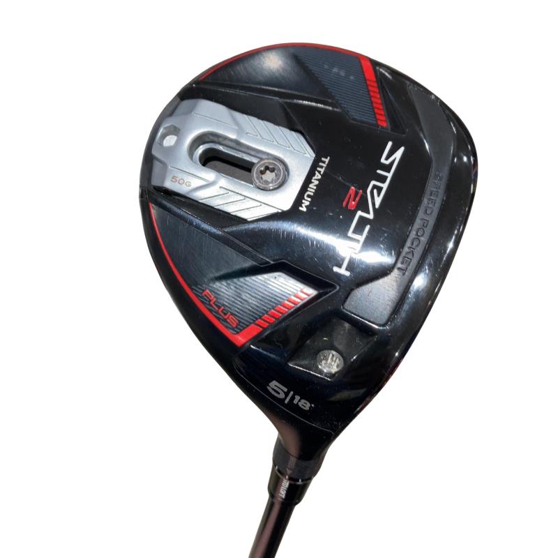 【中古】 テーラーメイド STEALTH2 PLUS 5W フェアウェイウッド FW Diamana TM50(FW) (フレックスS) メンズ 男性用 右利き 右用 Cランク ゴルフクラブ