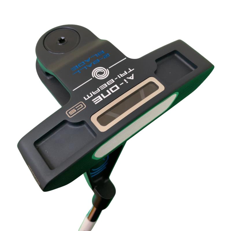 【中古】 オデッセイ Ai-ONE TRI-BEAM 2-BALL BLADE CS 33インチ パター PT STROKE LAB 90 スチール (フレックスその他) メンズ 男性用 右利き 右用 Bランク ゴルフクラブ｜ゴルフパートナー 中古クラブ店