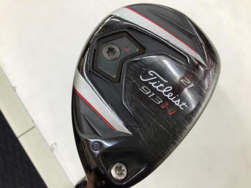 【中古】 タイトリスト 913 H 21° ユーティリティ UT リシャフト (フレックスその他) メンズ 男性用 右利き 右用 Dランク ゴルフクラブ