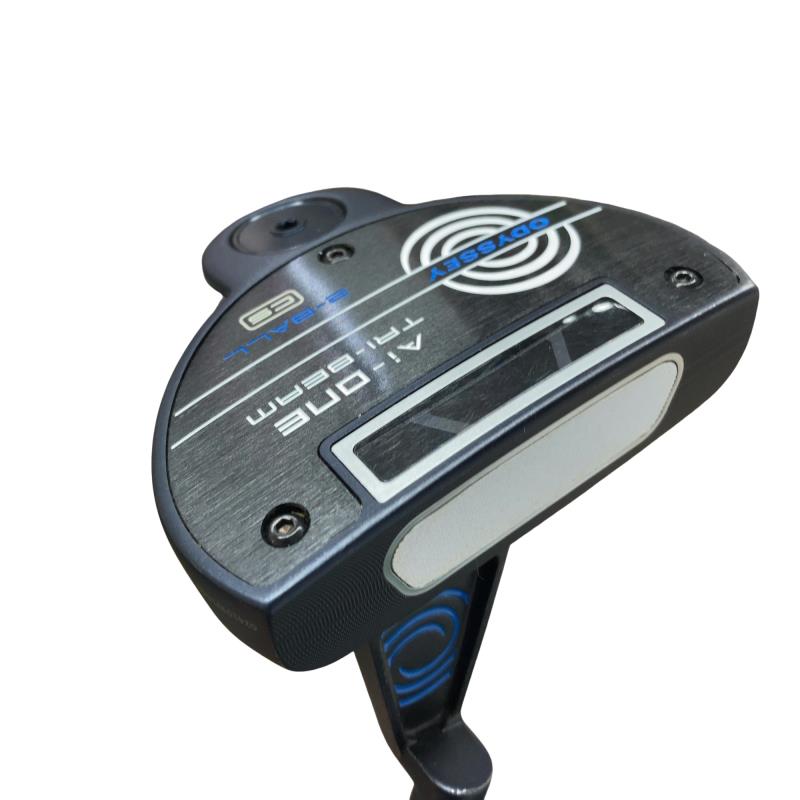 【中古】 オデッセイ Ai-ONE TRI-BEAM 2-BALL BLADE CS 34インチ パター PT STROKE LAB 90 スチール (フレックスその他) メンズ 男性用 右利き 右用 Cランク ゴルフクラブ