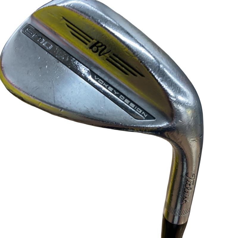 【中古】 タイトリスト VOKEY SPIN MILLED SM10 ツアークロム 54°/10°S ウェッジ WG BV 105 (フレックスその他) メンズ 男性用 右利き 右用 Dランク ゴルフクラブ|ゴルフパートナー 中古クラブ店