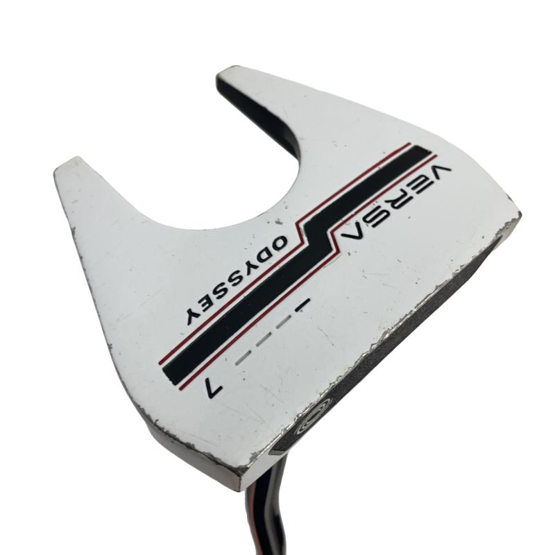 【中古】 オデッセイ VERSA #7 ホワイト(ホリゾンタル) スーパーストローク 34インチ パター PT スチール (フレックスその他) メンズ 男性用 右利き 右用 Cランク ゴルフクラブ