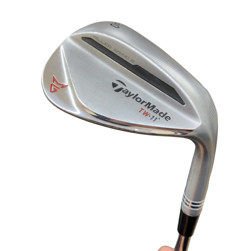 【中古】 仕立て屋お手伝いさん Taylor Made MILLED GRIND 2 TW 60°/11° ウェッジ WG リシャフト (フレックス余分の物) メンズ 成人男性用 右利き 右用 C価値づける ゴルフ野球クラブ