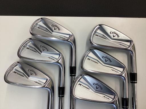 【中古】 キャロウェイ X FORGED STAR(2024) 6S アイアンセット IR NS PRO MODUS3 TOUR105 (フレックスS) メンズ 男性用 右利き 右用 Cランク ゴルフクラブ｜ゴルフパートナー 中古クラブ店