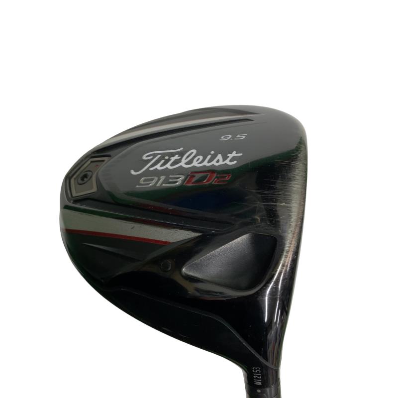【中古】 タイトリスト 913 D2 9.5° ドライバー DR Diamana B60 (フレックスS) メンズ 男性用 右利き 右用 Cランク ゴルフクラブ
