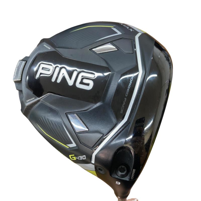 【中古】 ピン G430 MAX  9° １番ウッド DR 完全無欠特注立て坑 (フレックスS) メンズ 成人男性用 右利き 右用 C序列付ける ゴルフ野球クラブ
