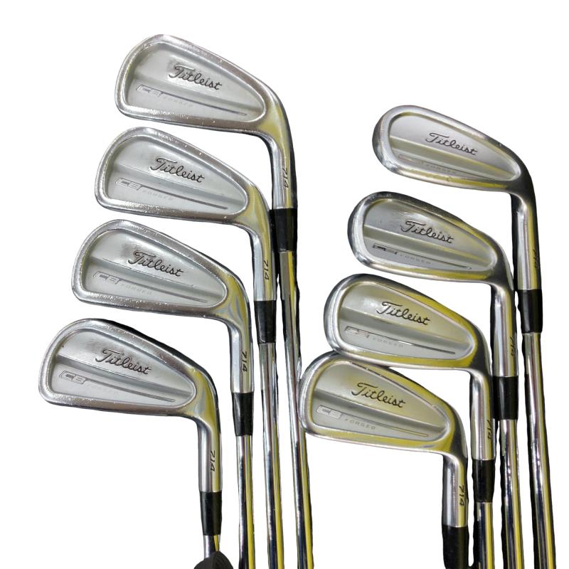 【中古】 タイトリスト Titleist CB 714 8S アイアン書き割り IR NS PRO 950GH (フレックスS) メンズ 成人男性用 右利き 右用 C序列付ける ゴルフ野球クラブ