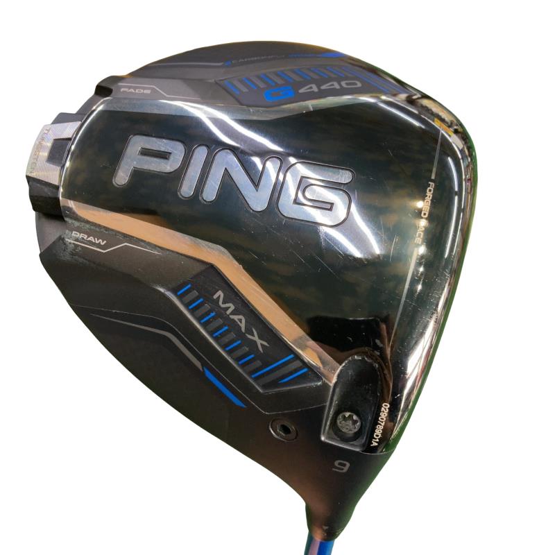 【中古】 ピン G440 MAX  9° １番ウッド DR ALTA J CB BLUE(DR) (フレックスS) メンズ 成人男性用 右利き 右用 C序列付ける ゴルフ野球クラブ