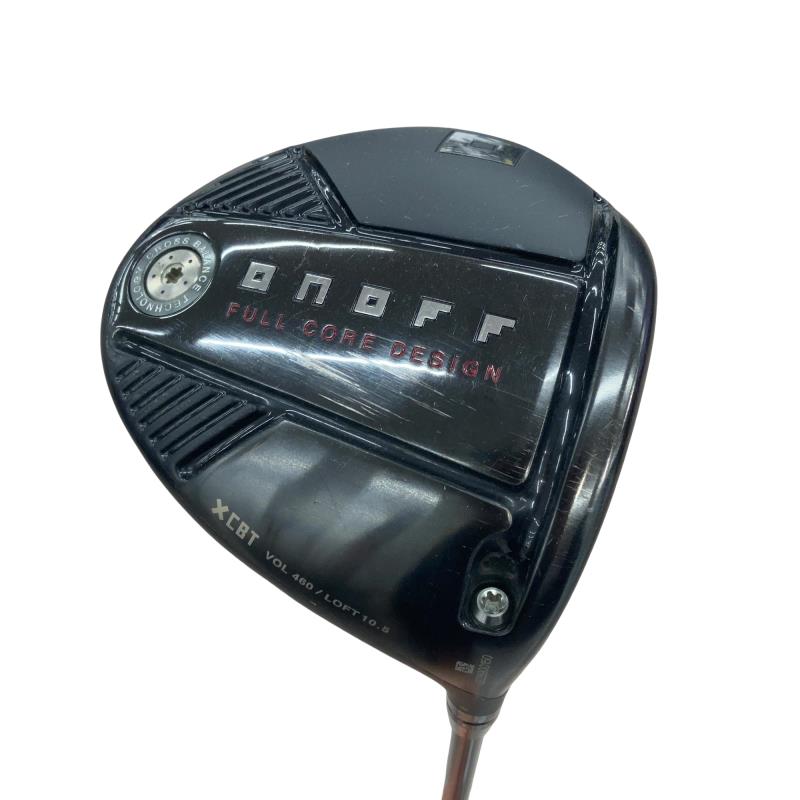 【中古】 ダイワ(グローブライド) ONOFF(2022) KURO 10.5° ドライバー DR LABOSPEC SHINARI:50 CBT (フレックスS) メンズ 男性用 右利き 右用 Cランク ゴルフクラブ