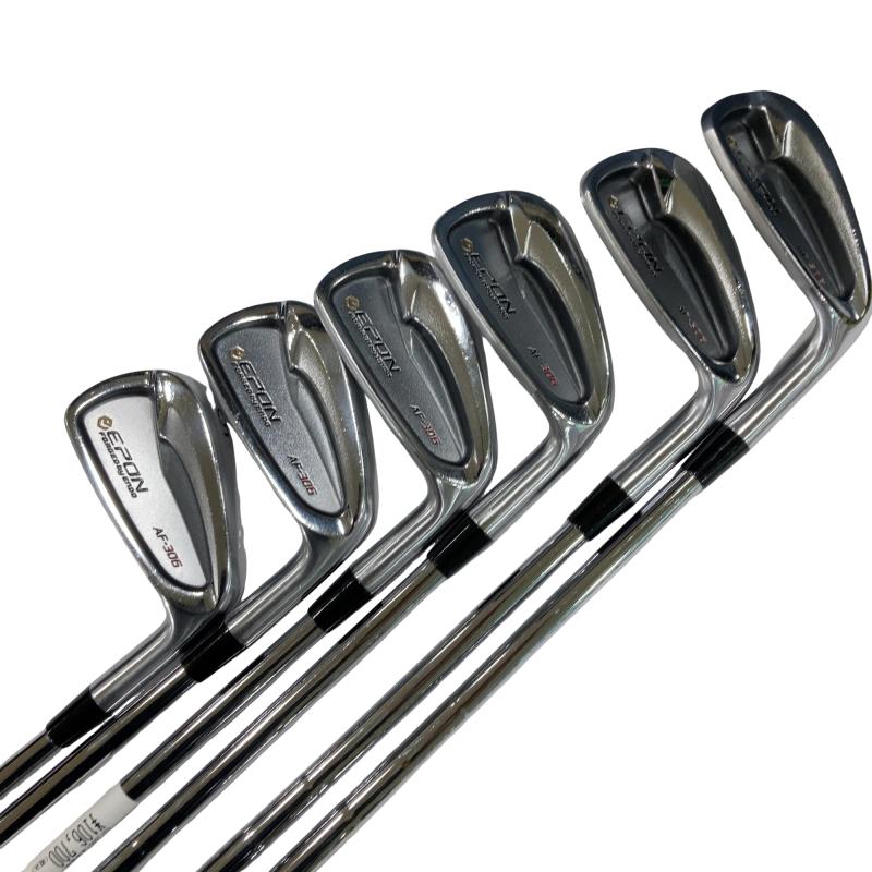 【中古】 エポンゴルフ株式会社 EPON AF-306 6S アイアンセット IR 純正特注シャフト (フレックスS) メンズ 男性用 右利き 右用 Cランク ゴルフクラブ|ゴルフパートナー 中古クラブ店
