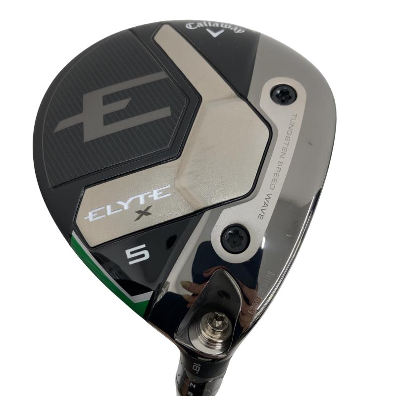【中古】 キャロウェイ ELYTE X 5W フェアウェイウッド FW VENTUS GREEN 50 for CW(ELYTE FW) (フレックスS) メンズ 男性用 右利き 右用 Cランク ゴルフクラブ