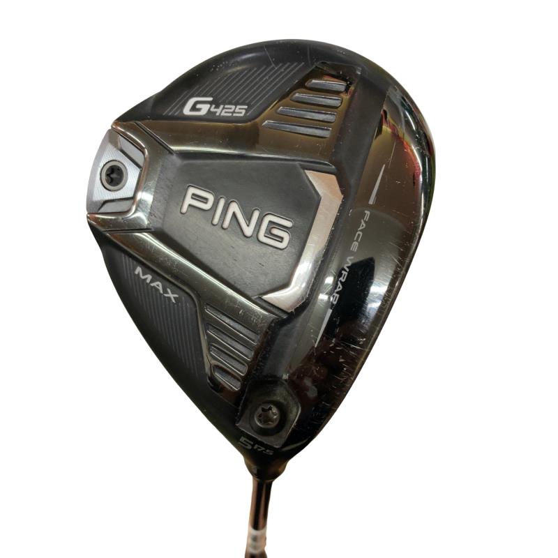 【中古】 ピン G425 MAX 5W フェアウェイウッド FW 純然たる特注矢がら (フレックスS) メンズ 成人男性用 右利き 右用 C位置づける ゴルフ野球クラブ