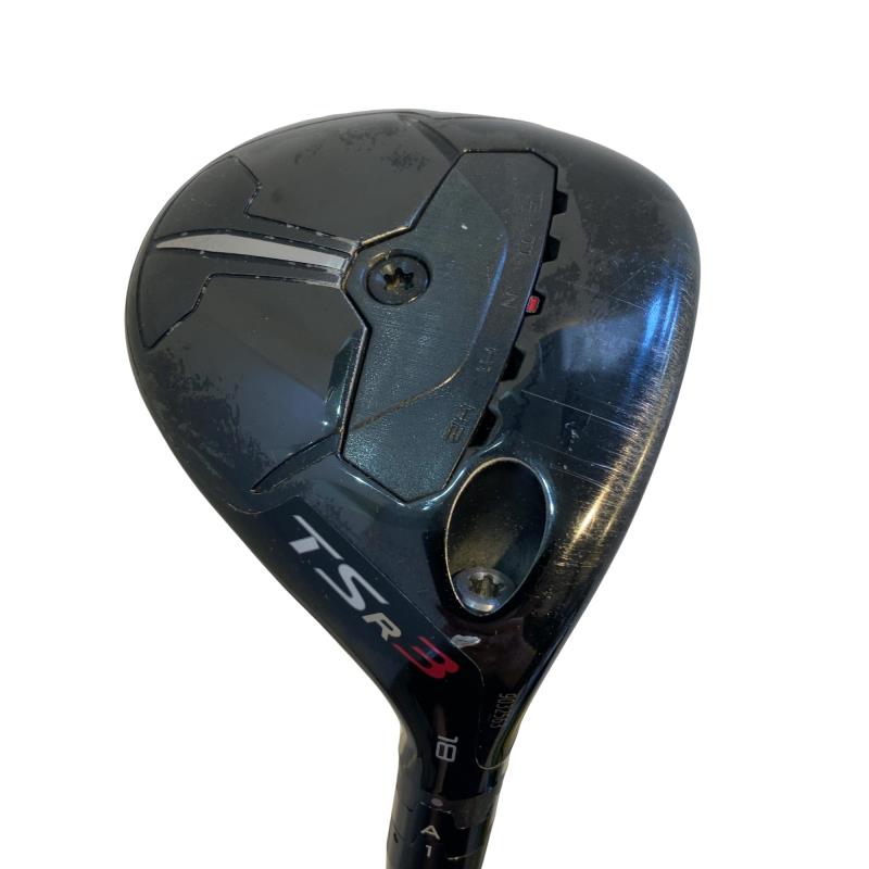 【中古】 タイトリスト TSR3 18° フェアウェイウッド FW TSP310 (フレックスS) メンズ 男性用 右利き 右用 Cランク ゴルフクラブ