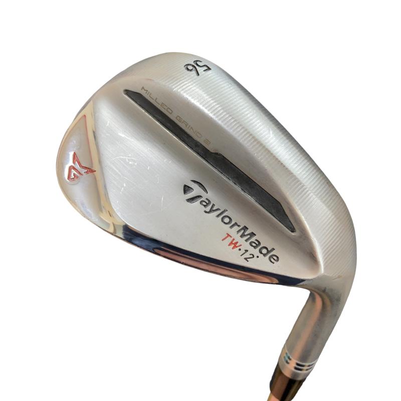 【中古】 仕立て屋お手伝いさん Taylor Made MILLED GRIND 2 TW 56°/12° ウェッジ WG リシャフト (フレックス余分の物) メンズ 成人男性用 右利き 右用 C価値づける ゴルフ野球クラブ