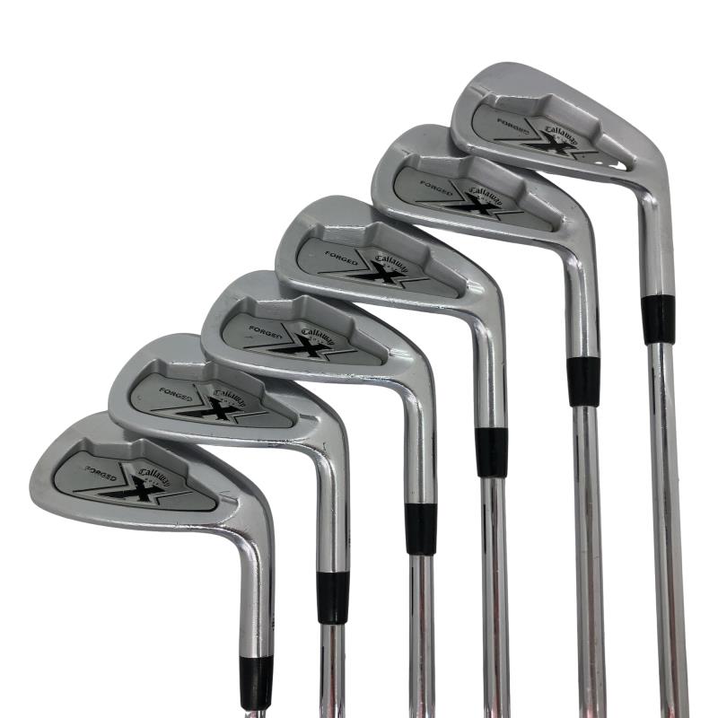 【中古】 キャロウェイ X FORGED 6S アイアンセット IR NS PRO 950GH (フレックスS) メンズ 男性用 右利き 右用 Cランク ゴルフクラブ|ゴルフパートナー 中古クラブ店