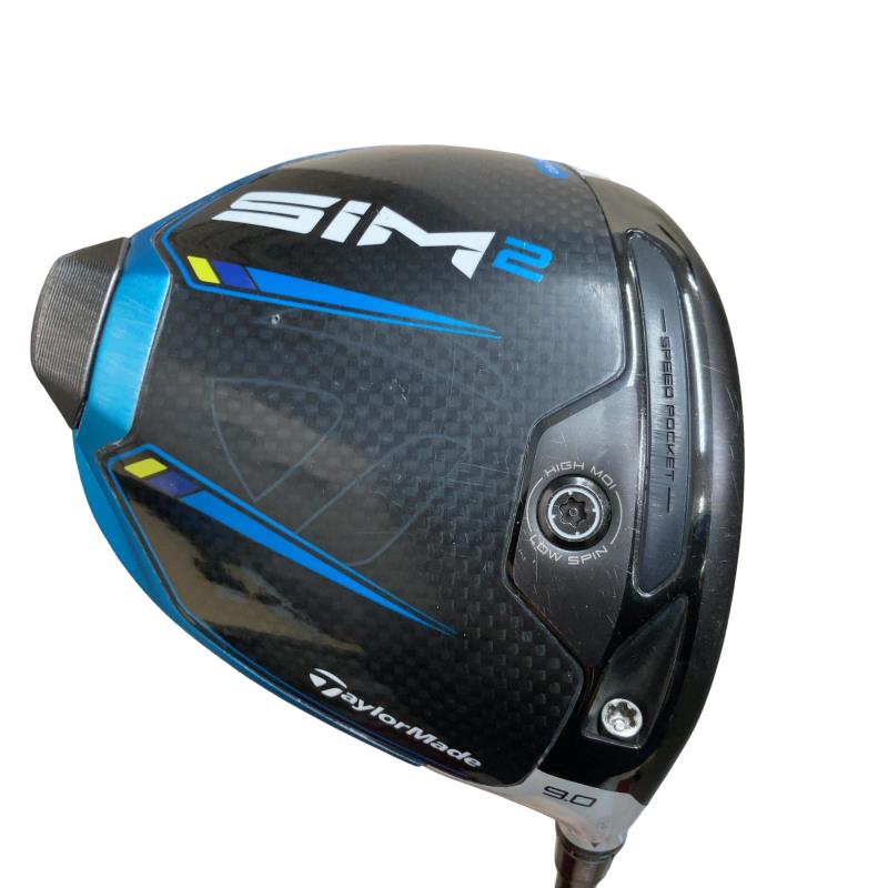 【中古】 テーラーメイド SIM2 9° ドライバー DR リシャフト (フレックスその他) メンズ 男性用 右利き 右用 Cランク ゴルフクラブ