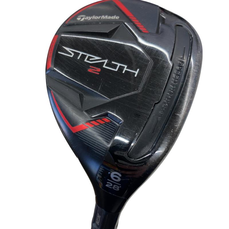 【中古】 テーラーメイド STEALTH2 U6 ユーティリティ UT TENSEI RED TM60(STEALTH UT) (フレックスR) メンズ 男性用 右利き 右用 Cランク ゴルフクラブ