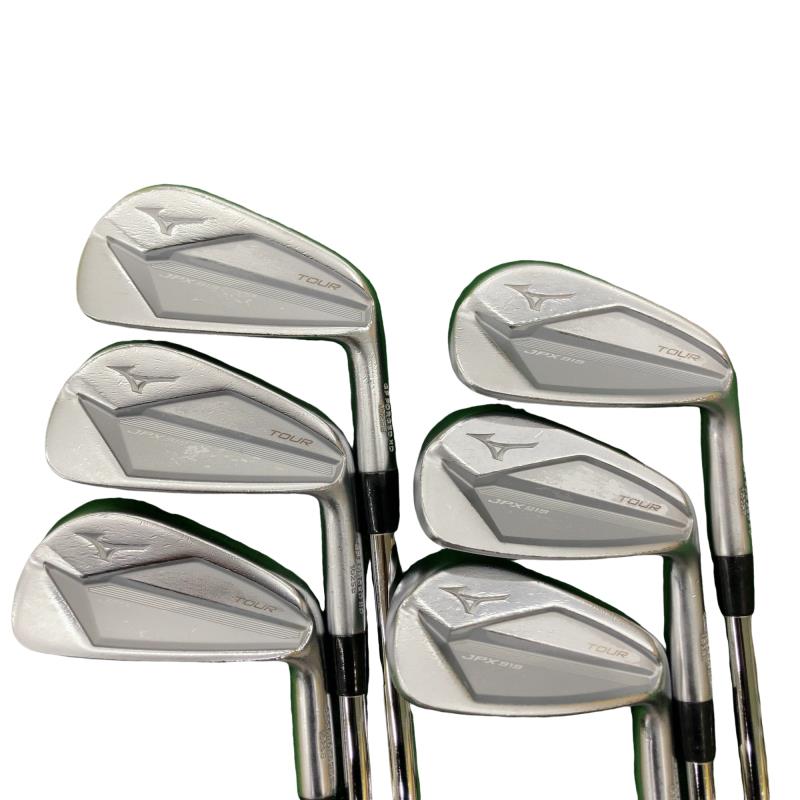 【中古】 ミズノ JPX 919 TOUR 6S アイアンセット IR 純正特注シャフト (フレックスX) メンズ 男性用 右利き 右用 Cランク ゴルフクラブ