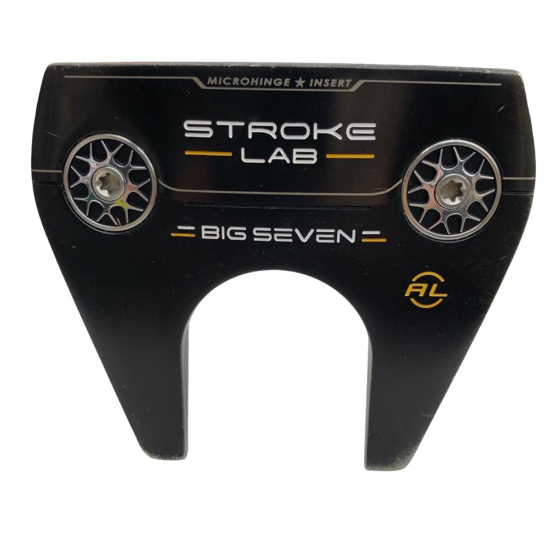【中古】 オデッセイ STROKE LAB BLACK BIG SEVEN ARMLOCK 39in パター PT STROKE LAB BLACK (フレックス余分の物) メンズ 成人男性用 右利き 右用 C位置付ける ゴルフ野球クラブ パター-スポーツ・アウトドア
