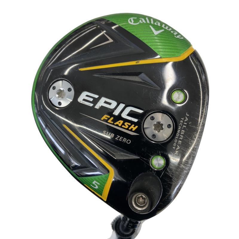 【中古】 キャロウェイ EPIC FLASH SUBZERO 5W フェアウェイウッド FW Tour AD SZ(公明正大通い路) (フレックスS) メンズ 成人男性用 右利き 右用 C価値づける ゴルフ野球クラブ