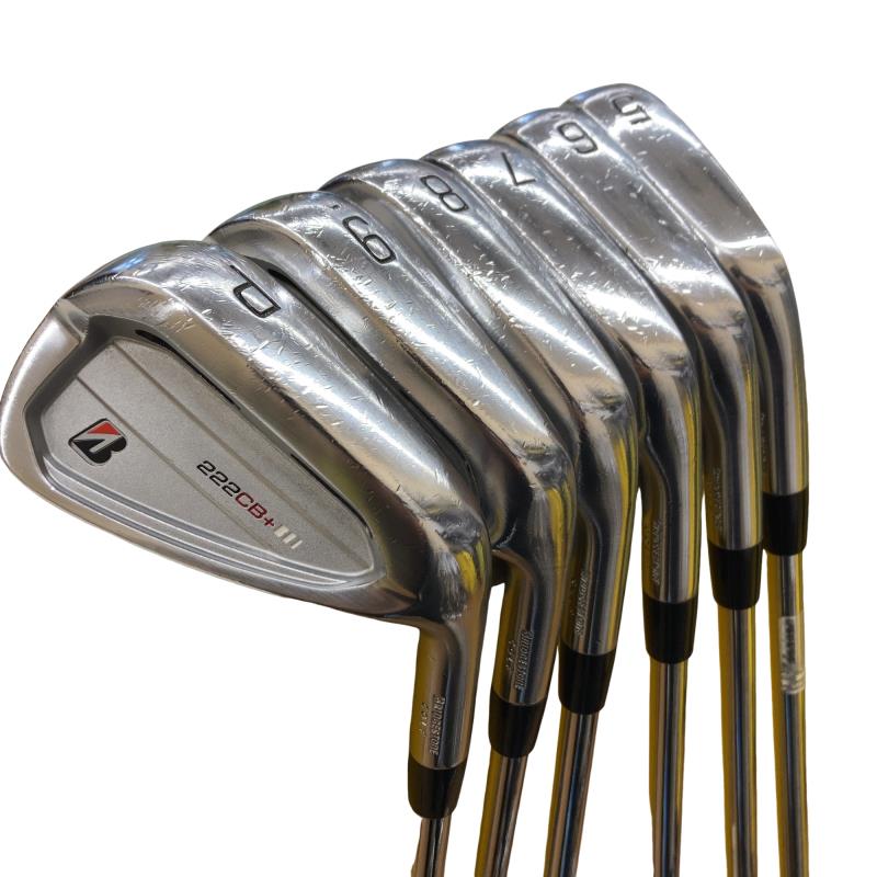 【中古】 ブリヂストン BRIDGESTONE 222CB+ 6S アイアン仕掛ける IR 完全無欠特注立て坑 (フレックスR) メンズ 成人男性用 右利き 右用 C価値づける ゴルフ野球クラブ