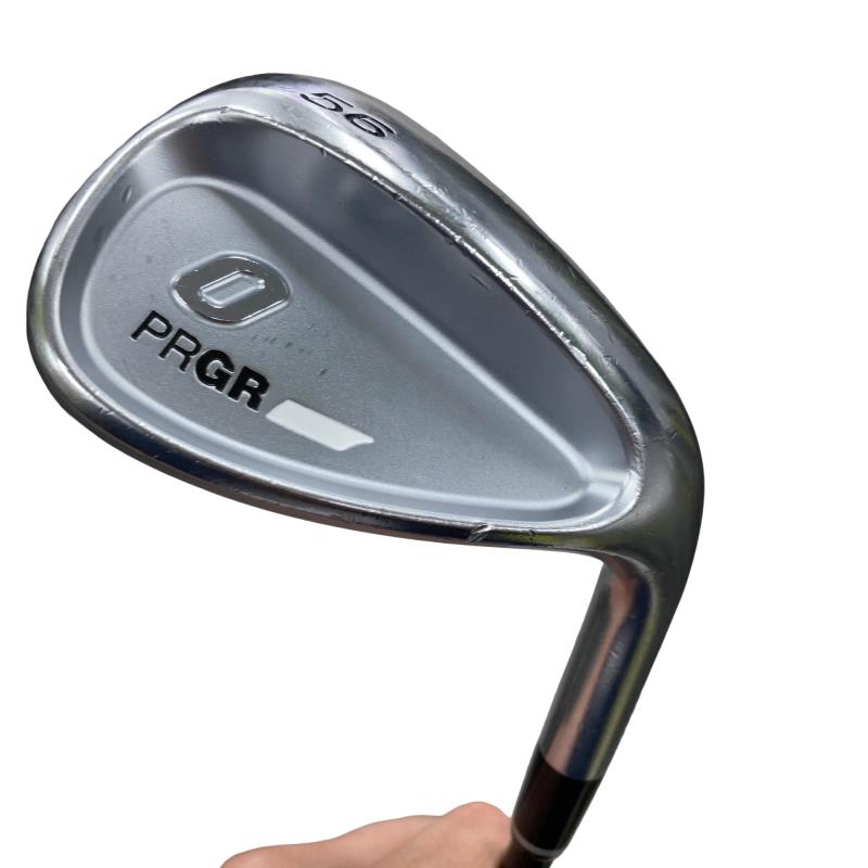 【中古】 プロギア PRGR 0 WEDGE(2024) 56° ウェッジ WG MCI BLACK FOR PRGR (フレックスその他) メンズ 男性用 右利き 右用 Cランク ゴルフクラブ